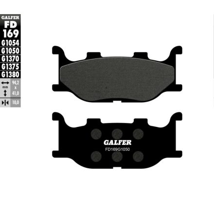 Galfer Placute Frana Semi Metal Scooter Fd169G1050