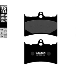 Plăcuțe frână Galfer sinterizate FD118G1054
