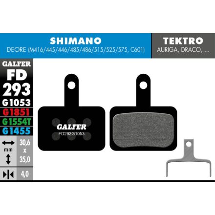 Galfer Placute Frana Performance Fd293G1053