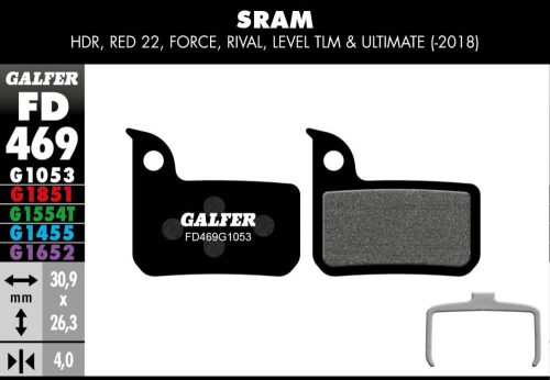 Galfer Placute Frana Performance Fd469G1053