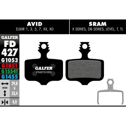 Galfer Placute Frana Performance Fd427G1053