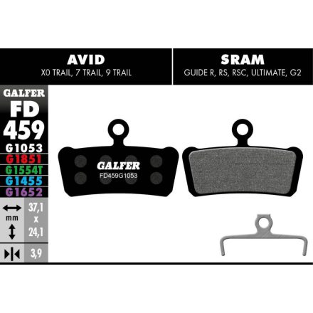 Galfer Placute Frana Performance Fd459G1053