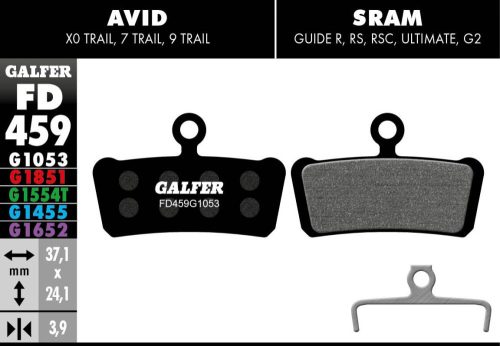 Galfer Placute Frana Performance Fd459G1053