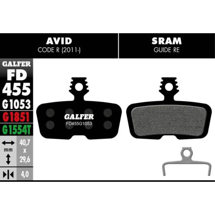 Galfer Placute Frana Performance Fd455G1053