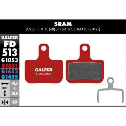 Galfer Placute Frana Advanced Fd513G1851