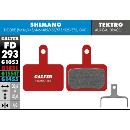 Galfer Placute Frana Advanced Fd293G1851