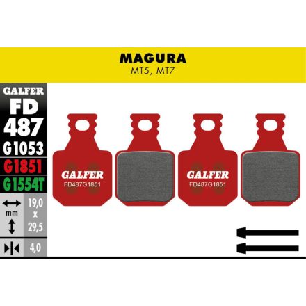 Galfer Placute Frana Advanced Fd487G1851