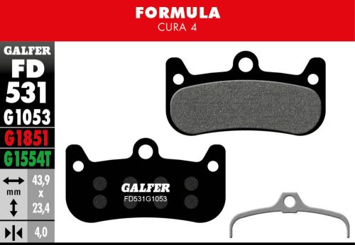 Galfer Placute Frana Performance Fd531G1053