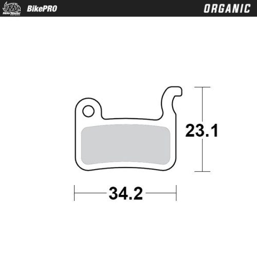 Moto-Master Placute Frana Organic 730141