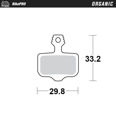 Moto-Master Placute Frana Organic 730641