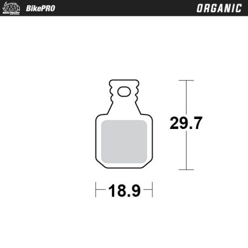 Moto-Master Placute Frana Organic 731241