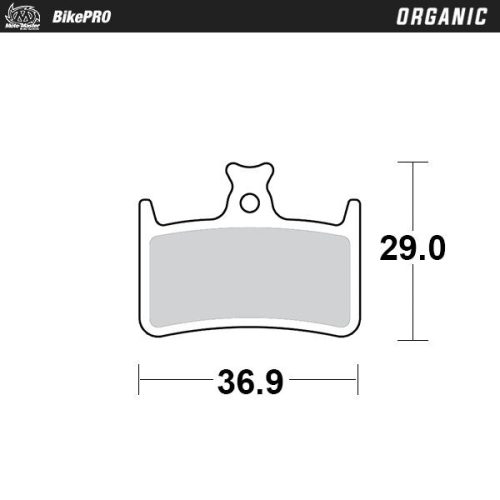 Moto-Master Placute Frana Organic 731641