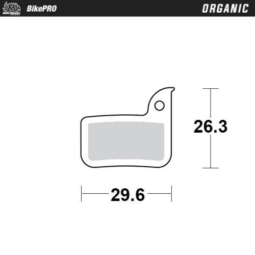 Moto-Master Placute Frana Organic 731741