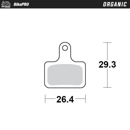 Moto-Master Placute Frana Organic 731841