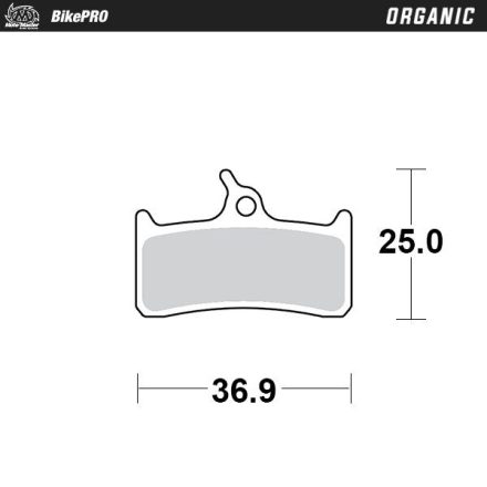 Moto-Master Placute Frana Organic 732641