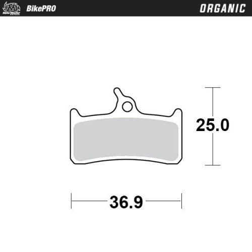 Moto-Master Placute Frana Organic 732641