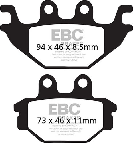 Placute frana EBC Carbon Scuter SFAC377