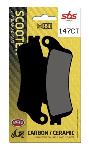 Plăcuțe frână carbon-ceramice SBS 147CT