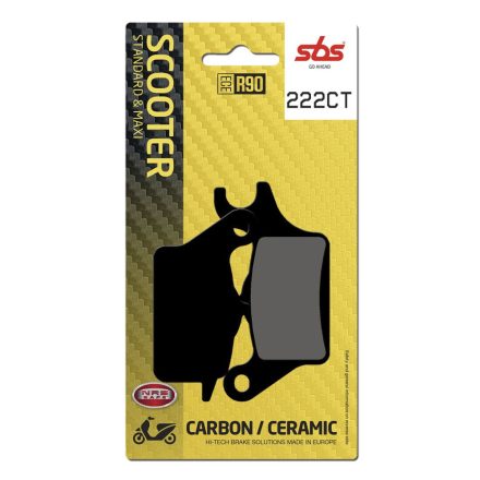 Sbs Placute Frana Car/Cer Scoot 222Ct