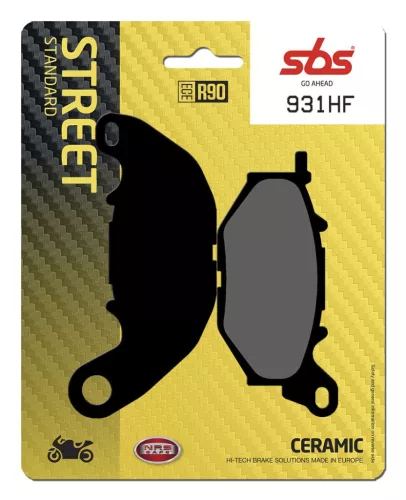 Plăcuțe frână ceramice SBS 931HF