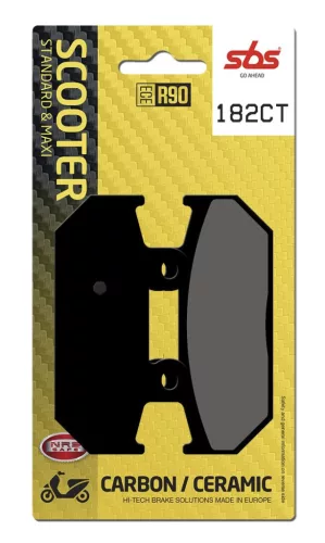 Plăcuțe frână organice SBS 182CT