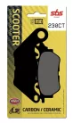 Plăcuțe frână organice SBS 230CT
