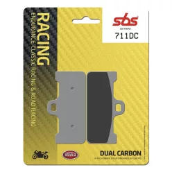 Plăcuțe frână dual carbon racing SBS 711DC