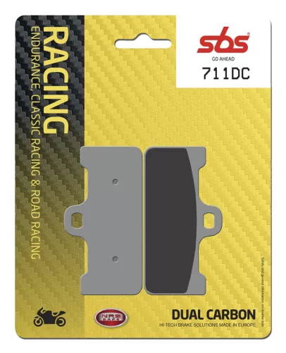Plăcuțe frână dual carbon racing SBS 711DC