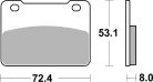 Sbs Placute Frana Car/Cer 893Hf