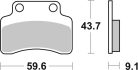 Placute frana SBS Ceramic 141HF