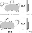 Sbs Placute Frana Car/Cer Scoot 165Hf