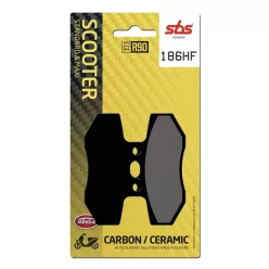 Plăcuțe frână organice SBS 186HF