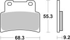 Sbs Placute Frana Car/Cer Scoot 214Hf