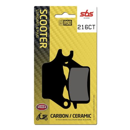 Sbs Placute Frana Car/Cer Scoot 216Ct