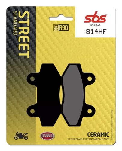 Plăcuțe frână ceramice SBS 814HF