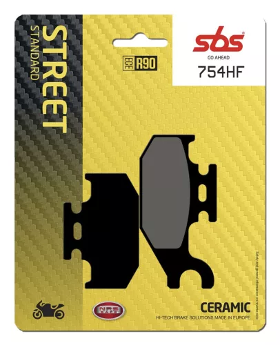 Plăcuțe frână ceramice SBS 754HF