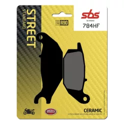 Plăcuțe frână organice SBS 784HF