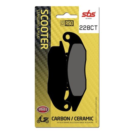 Sbs Placute Frana Car/Cer Scoot 228Ct