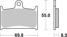 Sbs Placute Frana Car/Cer 624Hf