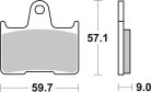 Sbs Placute Frana Car/Cer 765Hf