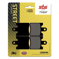 Plăcuțe frână organice SBS 740HF
