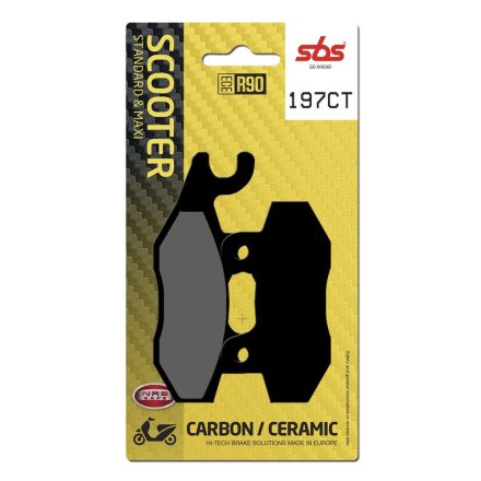 Sbs Placute Frana Car/Cer Scoot 197Ct