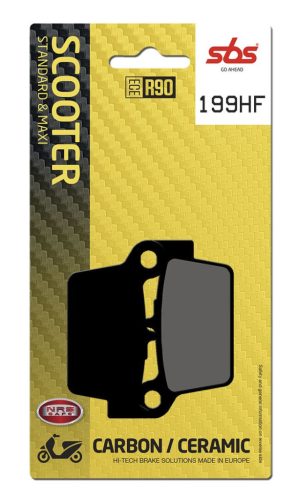 Plăcuțe frână organice SBS 199HF