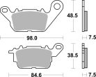 Sbs Placute Frana Car/Cer Scoot 226Ct