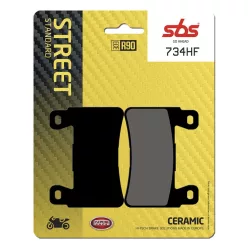 Plăcuțe frână organice SBS 734HF