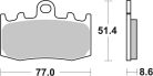 Sbs Placute Frana Car/Cer 796Hf