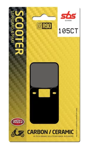 Plăcuțe frână organice SBS 105CT