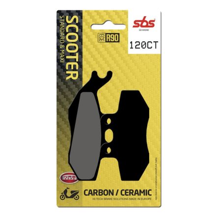 Sbs Placute Frana Car/Cer Scoot 120Ct