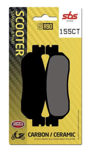 Plăcuțe frână organice SBS 155CT