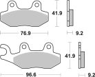 Sbs Placute Frana Car/Cer Scoot 163Ct